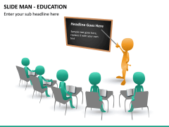 Slide man education PPT slide 8