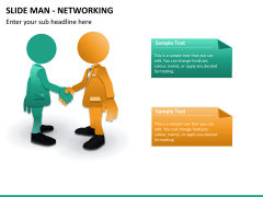Slide man networking PPT slide 7