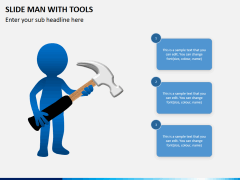 Slide man with tools PPT slide 4