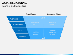 Social Media Funnel PPT slide 11
