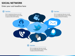 Social network PPT slide 10
