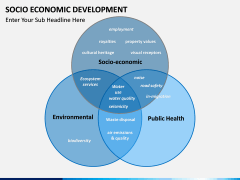 Socio economic development PPT slide 9