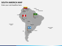 South america map PPT slide 17