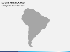 South america map PPT slide 7