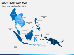 South East Asia Map PPT slide 19