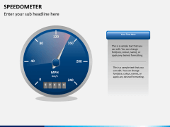 Speedometer PPT slide 2