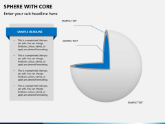 Sphere with core PPT slide 1