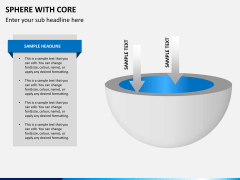 Sphere with core PPT slide 2