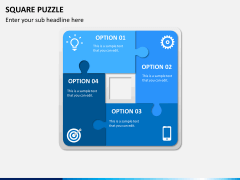Square puzzle PPT slide 2