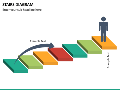 PowerPoint Stairs Diagram | SketchBubble