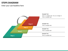 Steps Diagram PowerPoint Template | SketchBubble