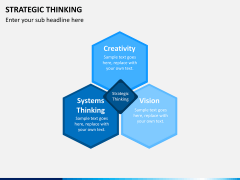 Strategic thinking PPT slide 1