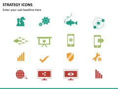Strategy icons PPT slide 5
