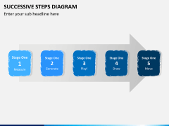 Successive steps PPT slide 5