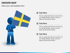 Sweden map PPT slide 23