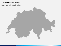 Switzerland map PPT slide 7