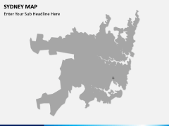 Sydney map PPT slide 8