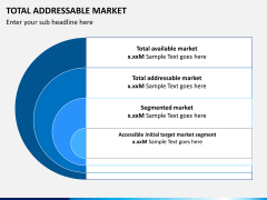 Total addressable market free PPT slide 1