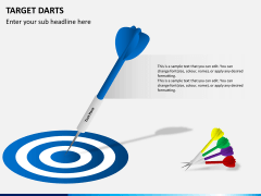 Target darts PPT slide 3