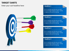 Target darts PPT slide 9