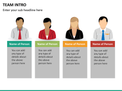 Team Introduction PowerPoint Template | SketchBubble