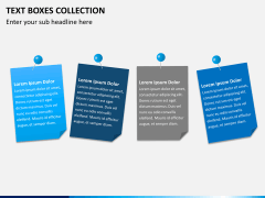Text boxes PPT slide 4