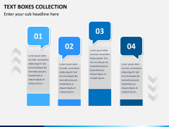 Text boxes PPT slide 8