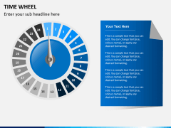 Time wheel PPT slide 2