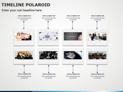 Timeline Polaroid PPT Slide 2