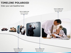 Timeline Polaroid PPT Slide 5