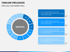 Timeline preloader PPT slide 7