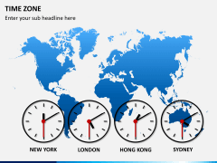 Time zones PPT slide 1