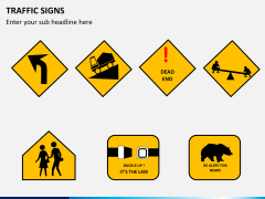 Traffic signs PPT slide 1