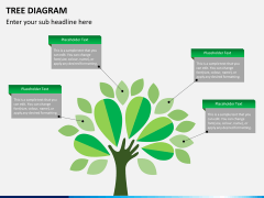 Tree diagram PPT slide 1