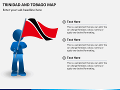 Trinidad and Tobago map PPT slide 21