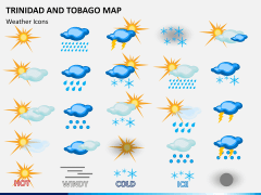 Trinidad and Tobago map PPT slide 24