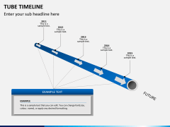 Tube timeline PPT slide 6