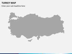 Turkey map PPT slide 7