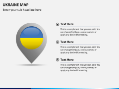 Ukraine map PPT slide 17