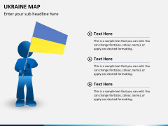 Ukraine map PPT slide 18