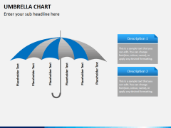 Umbrella chart PPT slide 2