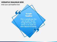 Versatile Dialogue Box PPT Slide 2