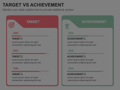 Target Vs Achievement Animated Presentation - SketchBubble