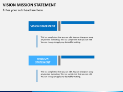 Vision mission statement PPT slide 3