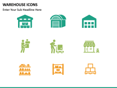 Warehouse Icons PPT slide 10