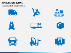 Warehouse Icons PPT slide 3