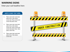 Warning signs PPT slide 7