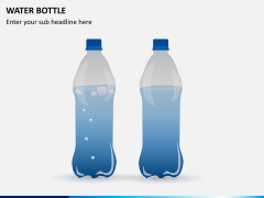 Water Bottle PPT slide 1