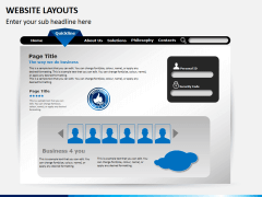 Website layouts PPT slide 3