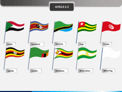 World flags PPT slide 4